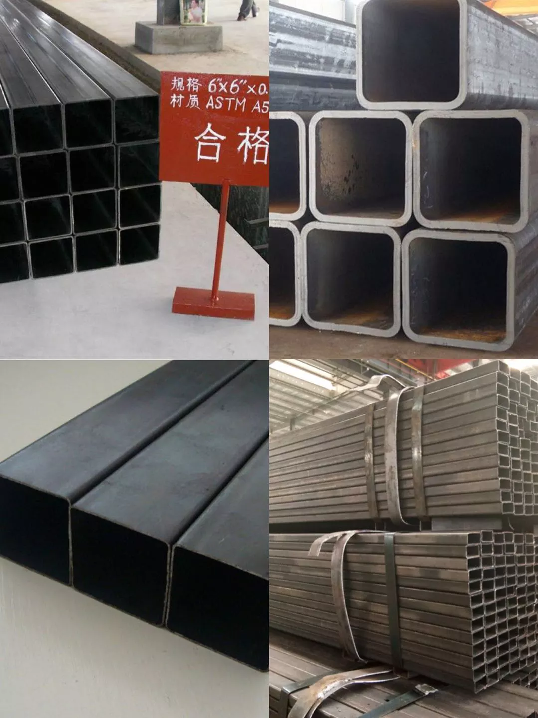 Tianjin manufacturer steel hollow section welded iron pipes