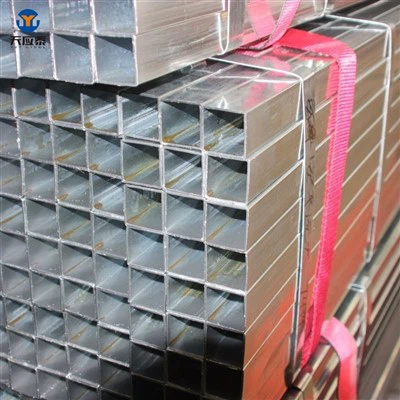 Tubo cuadrado galvanizado MS DN 120x120 mm