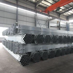 Tubería de acero pre galvanizada de inmersión en caliente de fabricantes chinos