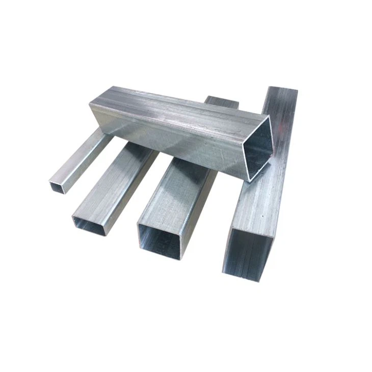 Sección hueca de acero galvanizado para construcción