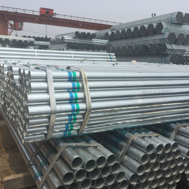 Tubería de acero pre galvanizada DN20 tubería de soldado de 3/4 pulgadas Ms Steel Tube 21mmx1.2mm