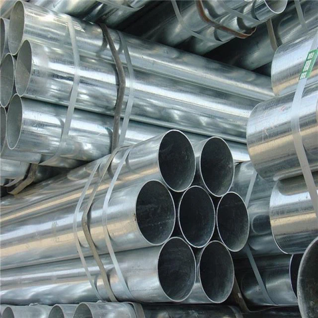Sección hueca de tubería de acero pre-galvanizado