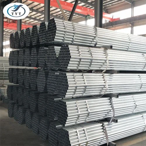 Tubo de acero galvanizado BS 1387 Clase A1