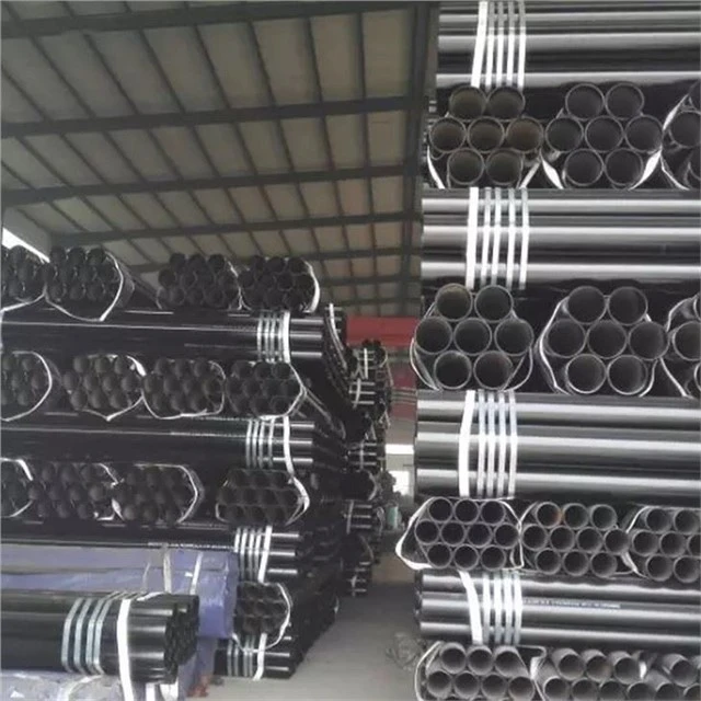 Tuberías de acero sin costura de carbono negro