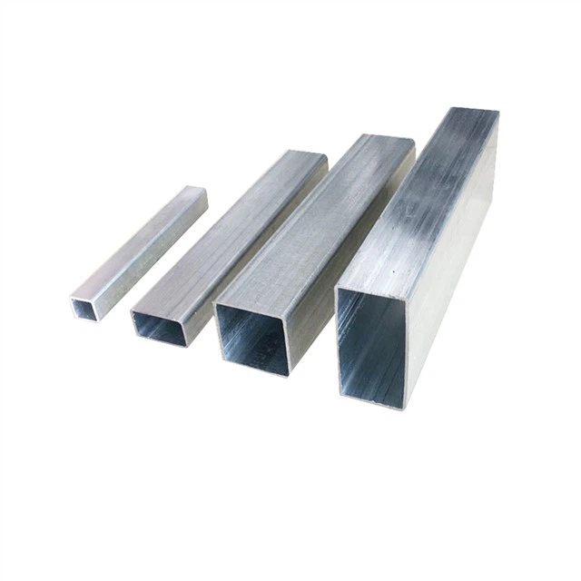 Tubo de erW galvanizado cuadrado rectangular tubo