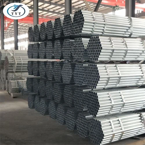 Tubo galvanizado en caliente para andamios