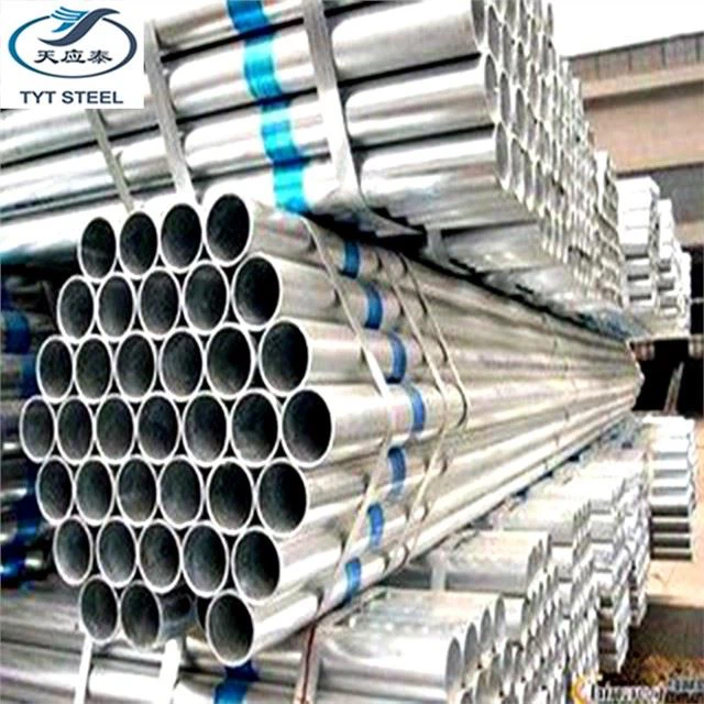 Tubo de andamio galvanizado STK500
