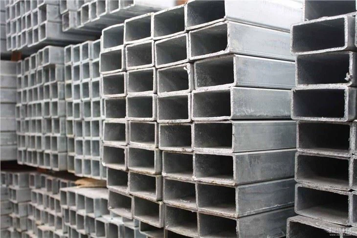 Estándar de sección hueca galvanizado por inmersión en caliente Astm A500/a53 Q195 Q235