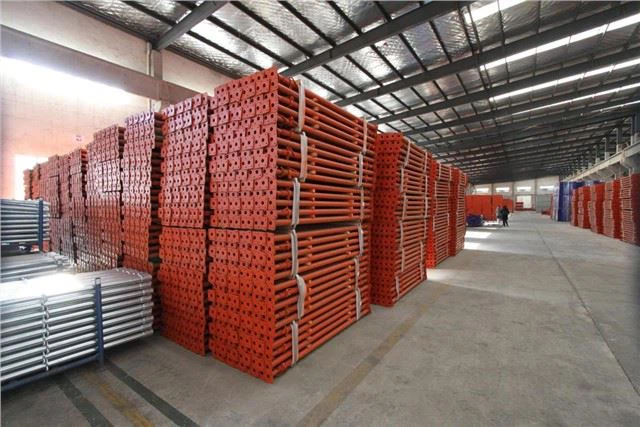 Apuntalamiento ajustable de acero prop Jack Middle East Props utilizados para la construcción