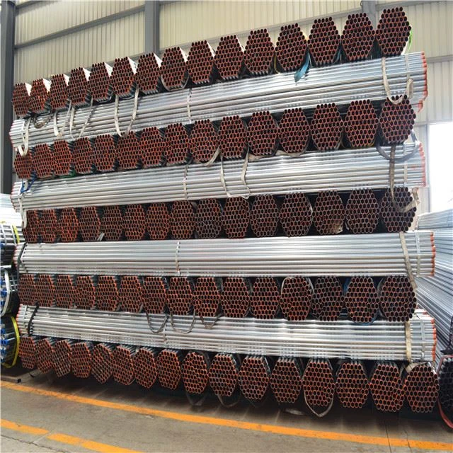 Proveedor chino Tamaño estándar Hierro galvanizado Acero Gi Tubería Precio para la venta