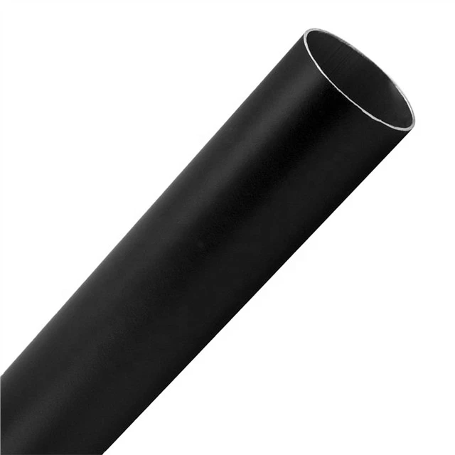 Tubería para muebles Tubería negra laminada en frío