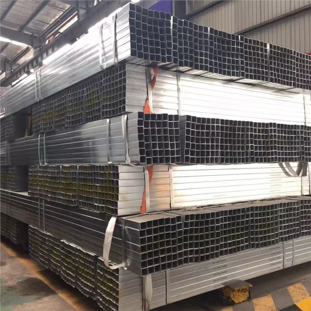 Tubo Cuadrado Pre-Galvanizado 40g/m2 Recubrimiento de Zinc