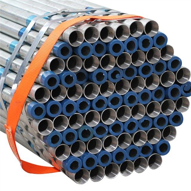 Productos de procesamiento de tuberías de acero con tapa de plástico