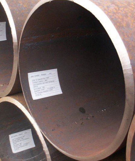 Tubo de carbono de tubería de acero soldado