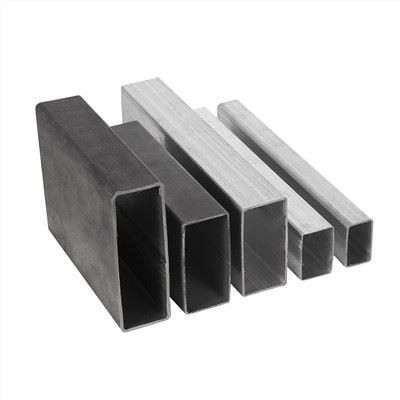 Tubo galvanizado negro Tubo cuadrado rectangular Tubo MS