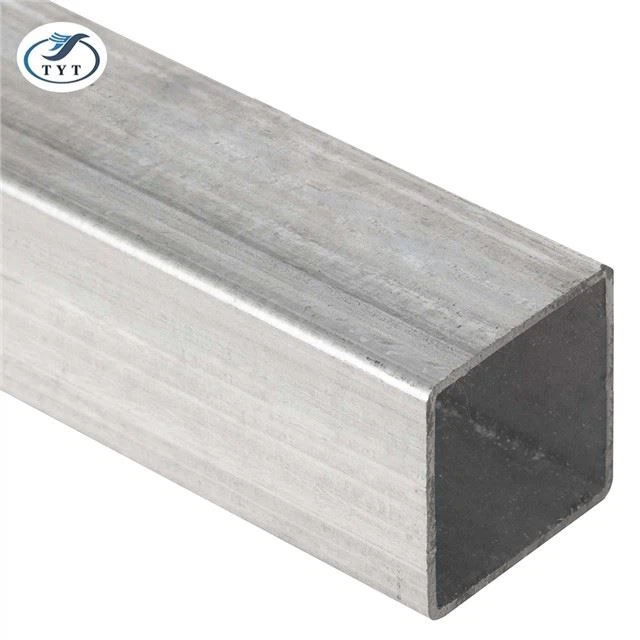 Tubo de hierro galvanizado Tubo de acero galvanizado en caliente Tubo cuadrado Gi