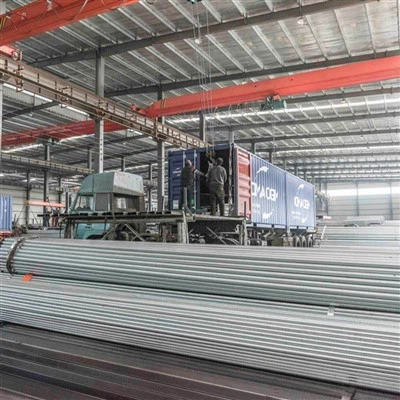 Tubo de acero HDG (galvanizado por inmersión en caliente)